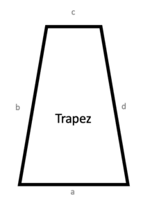 Umfang eines Trapezes berechnen