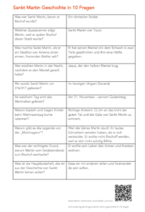 Screenshot - Sankt Martin Geschichte - Klapptest - kostenloser Download