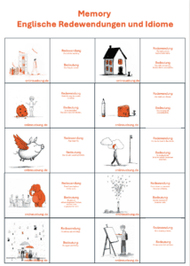 Memory - Englische Redewendungen und Idiome