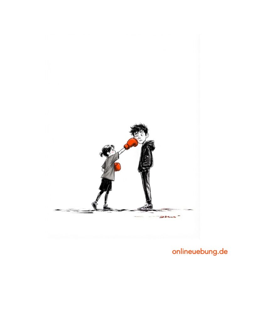 Englische Redewendungen und Idiome - Punching above your weight.